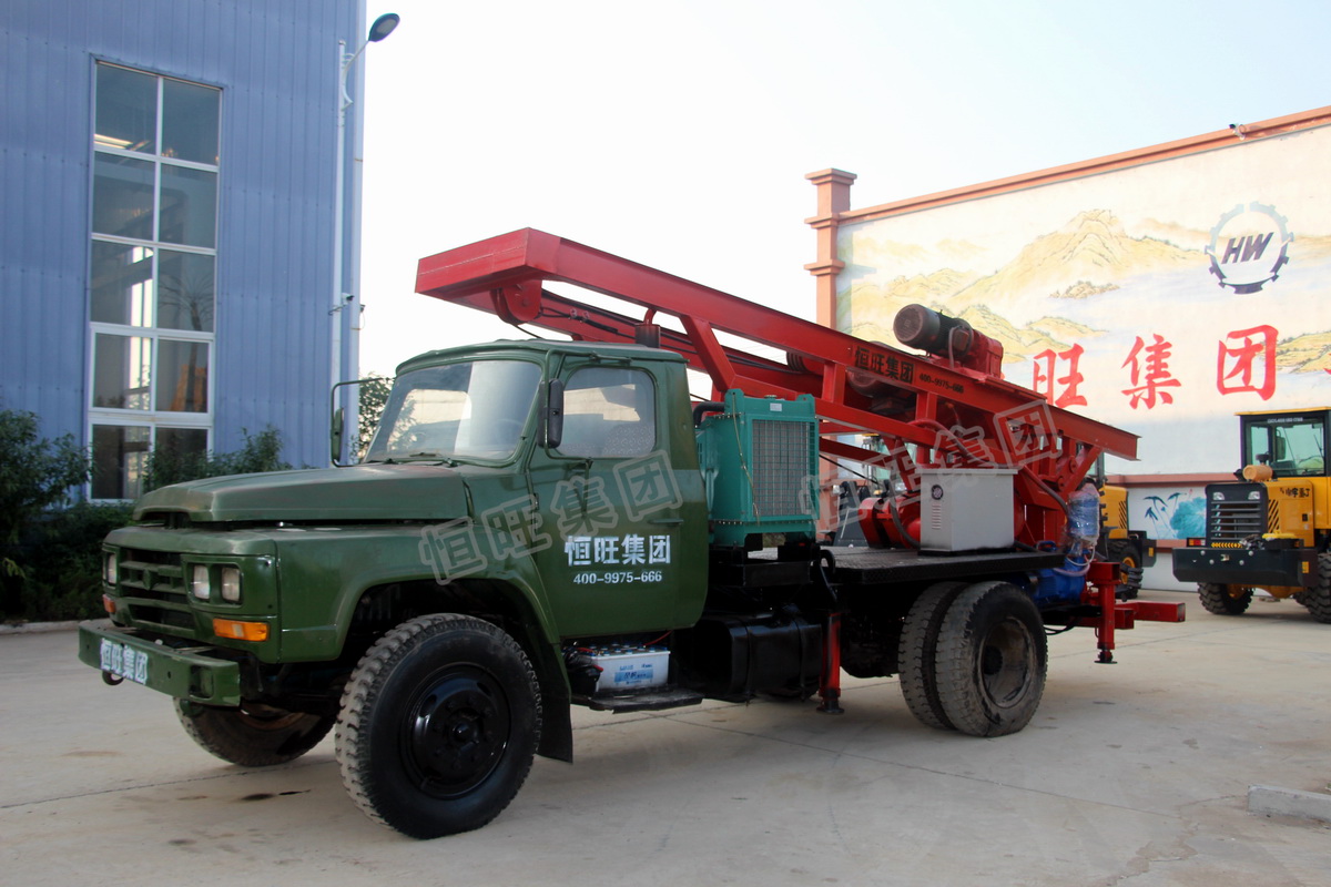 5寸單橋汽(qi)車鑽機