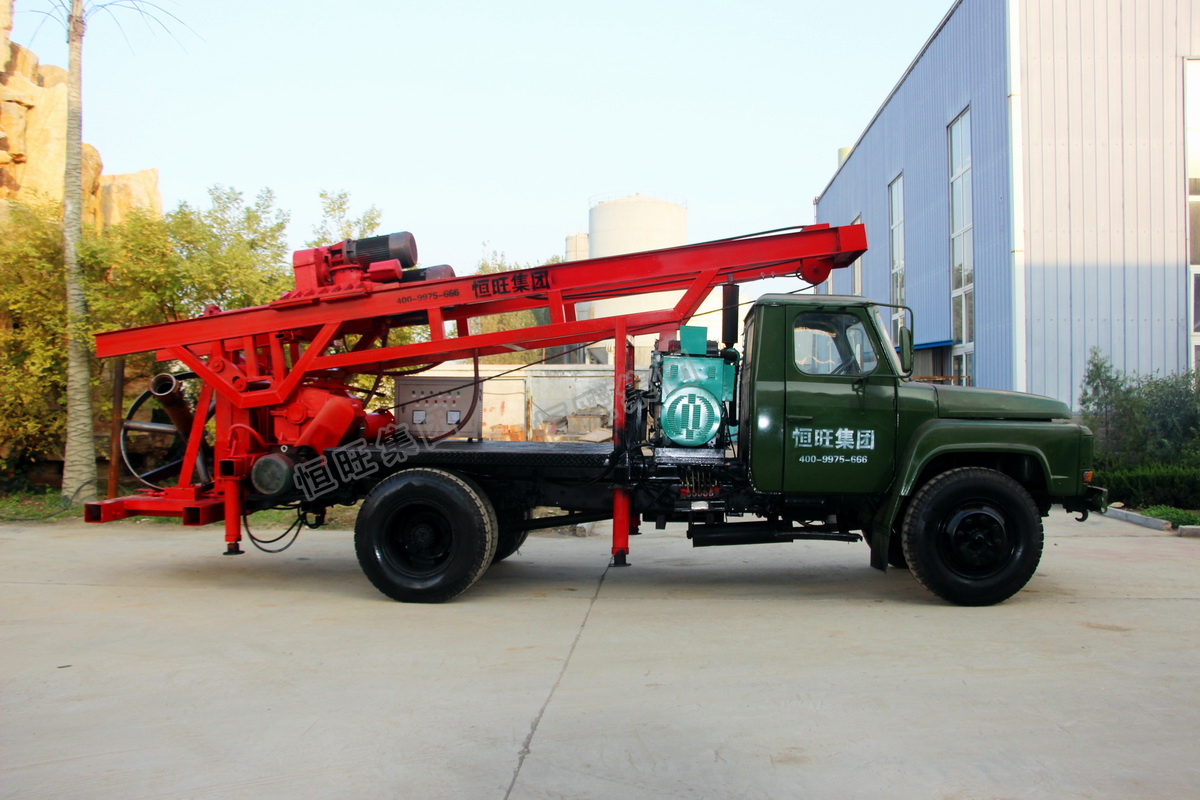 5寸(cun)單橋汽車(chē)鑽機