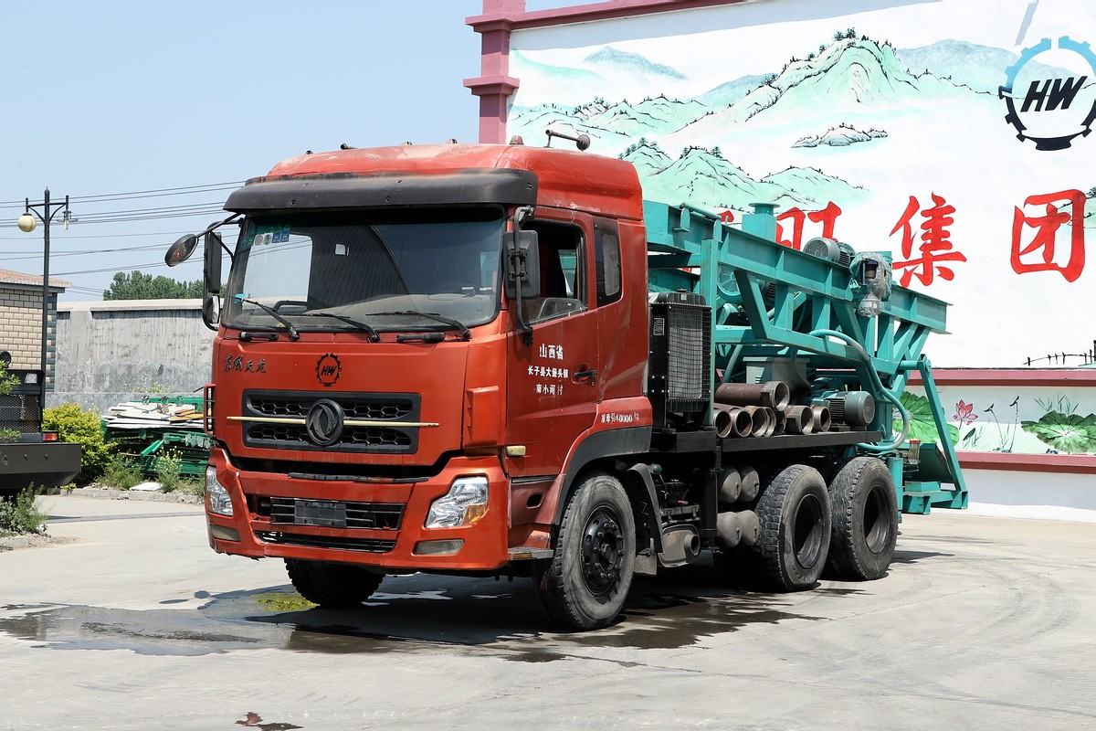 8寸後(hou)八輪汽車鑽(zuàn)機